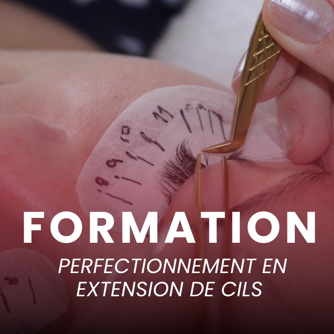 Formation perfectionnement en extension de cils
