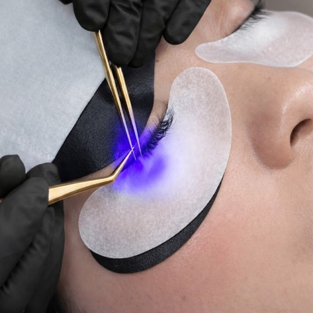 On-site UV LED Eyelash Extension Training