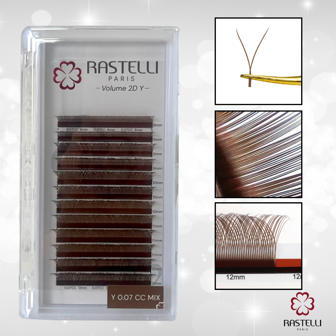 Cils YY marron foncé | 2D - Rastelli Paris