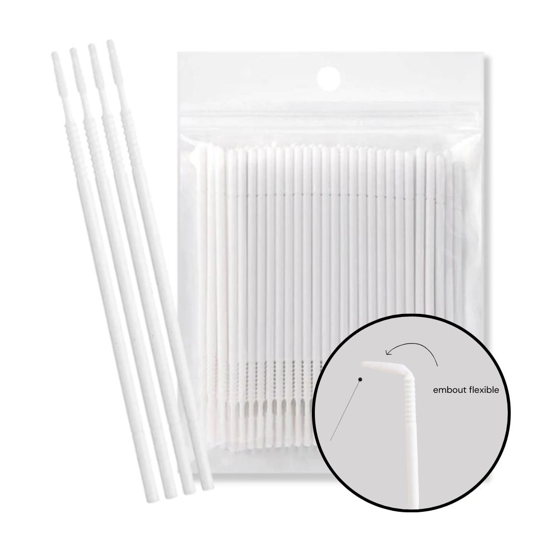 Microbrosses à embouts flexibles (x 100) - Rastelli Paris