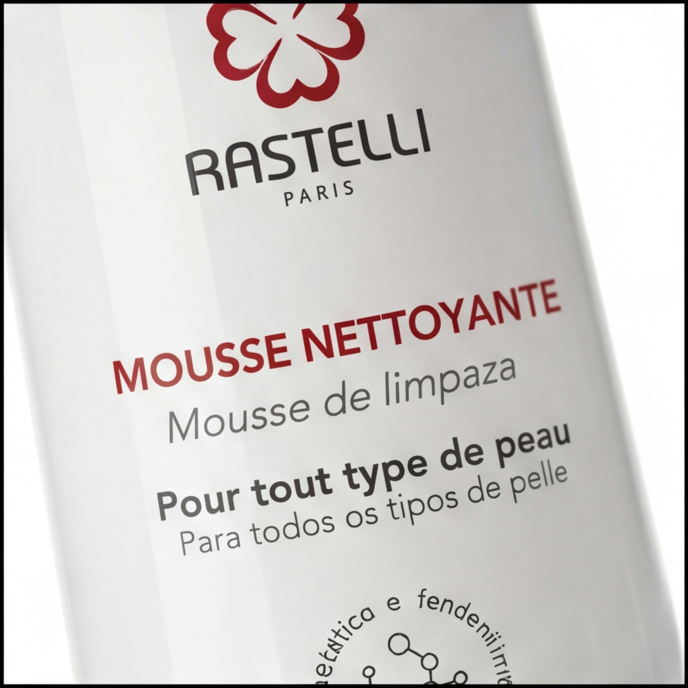 Mousse nettoyante extensions de cils