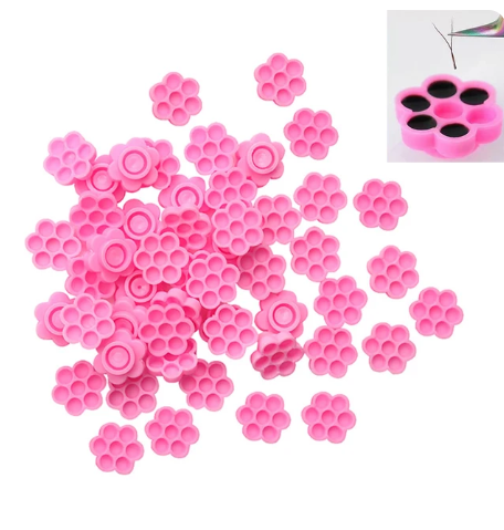 Support colle jetable extensions de cils