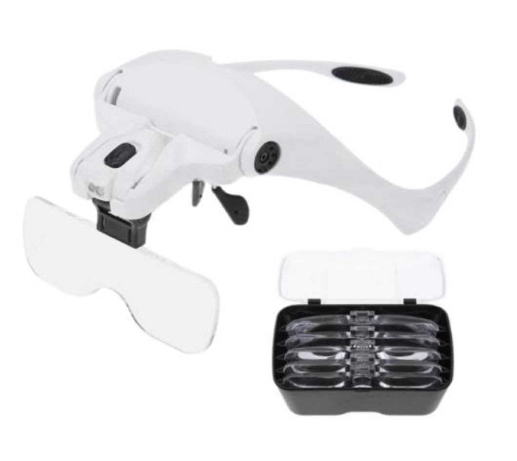 Lunette loupe éclairage spéciale extensions de cils