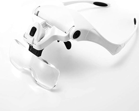 Lunette loupe éclairage spéciale extensions de cils