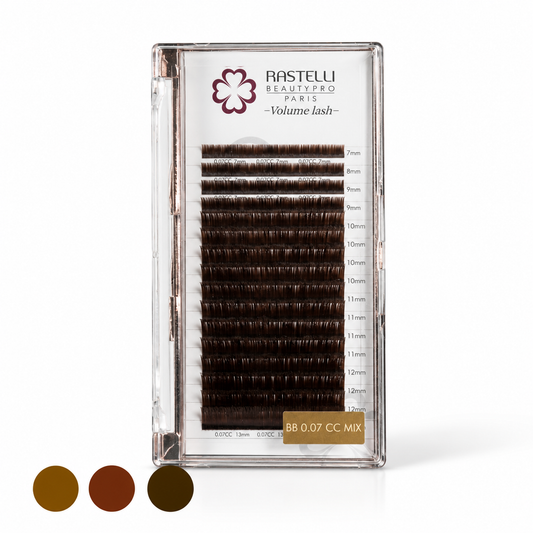 Cils marron 0.07 – Moka, Chocolat et Dark Brow