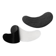 Patchs noirs UV pour extensions de cils (x50)